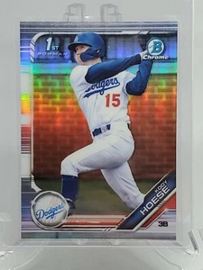 BOWMAN DRAFT 2019 CROMO KODY HOESE RC RIFRATTORE 1° BOWMAN BDC-187 - Foto 1 di 2