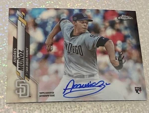 2020 Topps Chrome Rookie Auto - Andres Munoz #RA-AMU ROOKIE RC - Picture 1 of 1