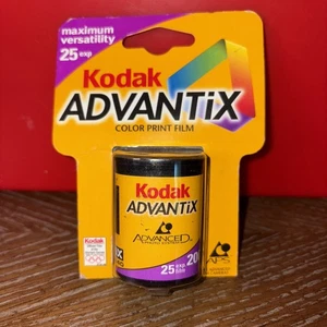 Kodak Advantix 200 Speed 25 Exposure APS Film (APS 200-25) Expired 2002 (Bin 2) - Picture 1 of 4