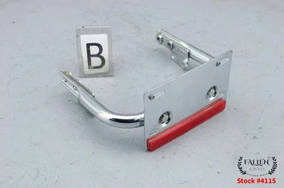2006 Harley Road King Back Rear Support Tube + License Plate Bracket #4115 - Image 1 of 4