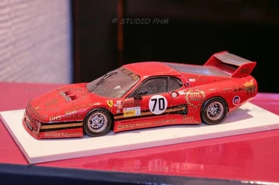 AMR FERRARI 512BB Prancing Horse Racing 24 H du Mans  1/43 No spark - Immagine 1 di 2