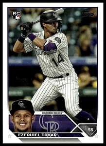 Ezequiel Tovar *TARJETA DE NOVATO* (RC) 2023 Topps #651 - Imagen 1 de 2