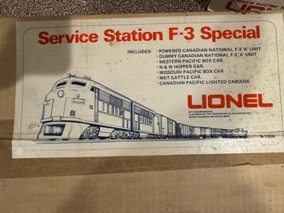 Lionel Service Station F-3 Special Canadian Pacific Set #6-1350 - Image 1 of 3