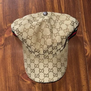 Gucci GG CANVAS BASEBALLMÜTZE MIT WEB GRÖSSE MEDIUM - Bild 1 von 6