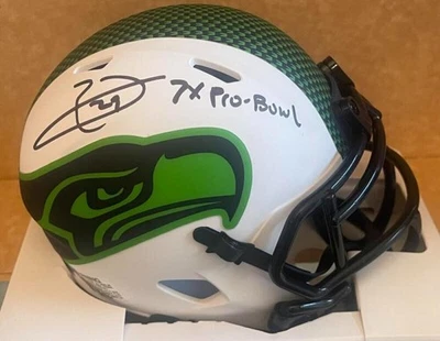 MINI CASCO LUNAR FIRMADO EARL THOMAS SEATTLE SEAHAWKS 7X PRO BOWL  Foto 1 de 2