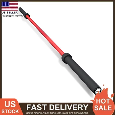7FT Olympic Barbell Lifting Bar Weight Workout Gym 1500LBS Strength Training Bar - Image 1 of 4