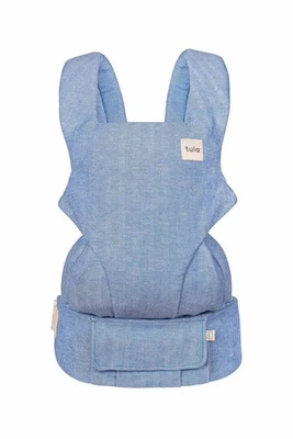 New Tula Explore Linen Baby Carrier Ocean Blue  - Image 1 of 2