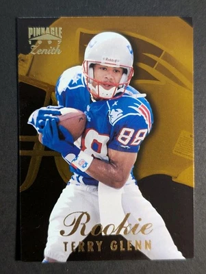 🏈🔥1997 Pinnacle Zenith - #121 Terry Glenn New England Patriots🏈🔥 - Image 1 of 4