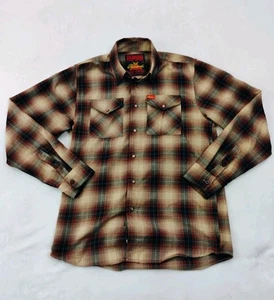 Dixxon Flannel Co Thorogood Boots Mens M Red/Black Pre Pleat Banger - Picture 1 of 14