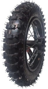 Hinterrad  3.00-10 Speichen Felge Reifen Schlauch Dirt Bike DirtBike Crossreifen - Bild 1 von 6