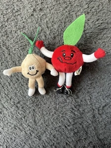 V8 Vintage Rare Plush Garlic And Tomato - Picture 1 of 6