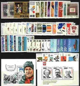 Polen 1988 postfrisch Jahrgangssatz - Bild 1 von 1
