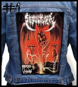 SEPULTURA   --- Huge Jacket Back Patch Backpatch --- Various Designs - Picture 1 of 4