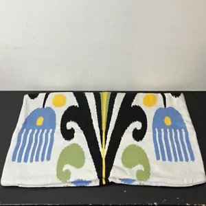 Copricuscino William Sonoma per ombrellone da esterno Sofia Ikat - Foto 1 di 5