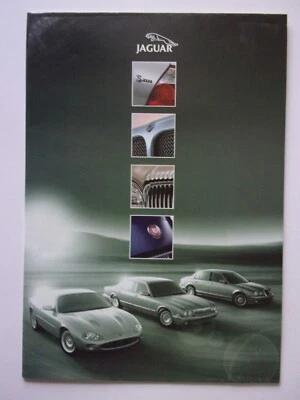 JAGUAR DAIMLER RANGE orig 2000 Sales Brochure - XK8 XKR XJ8 Super V8 Sovereign - Image 1 of 4