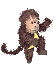 Monkey Pinata Zoo Animal Mexican Party Birthday Game Childs Kids Ape Accessory