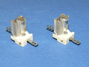 TRONSER Luft Drehkondensator Drehko 35pF Trimmer Vintage Set mit 2 Stück - Bild 1 von 6