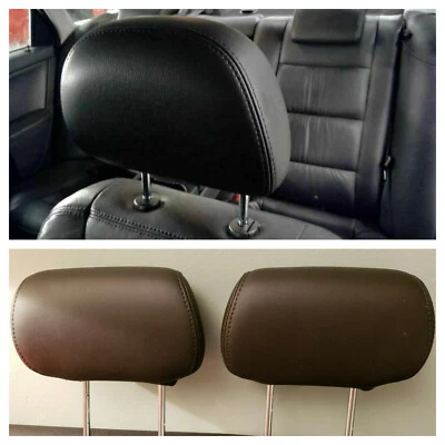 NUEVO JUEGO DE 2 REPOSACABEZAS ASIENTOS DELANTEROS FORD QUINIENTOS 2005-2007 OEM GRIS CARBÓN Foto 1 de 4