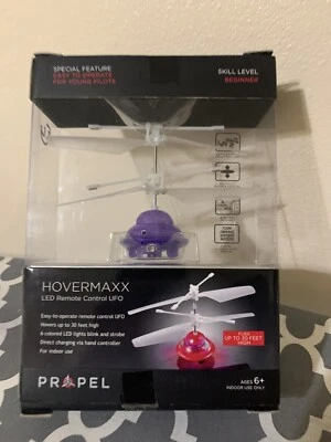 Propel Rc Hovermaxx 2.0 Ufo, LED Remote Control UFO Hovermaxx Hovers 30ft Hig... - Image 1 of 4