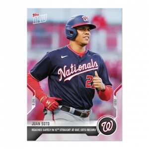 2021 Topps Now #854 JUAN SOTO NATIONALS - PREORDER - Picture 1 of 2