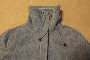 Bellisima Sherpa Jacket Laura Scott Petite SZ PS Blue MSRP: $40 Buy Now: $24.99 - Picture 1 of 5