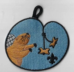 Beaver Patrol Patch Wood Badge BLK Bdr. [ND-1445] - Picture 1 of 1