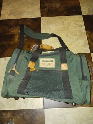 BOLSO DE VIAJE DE FIN DE SEMANA VINTAGE TIMBERLAND WEATHERGEAR BOLSA DE GIMNASIO Foto 1 de 4