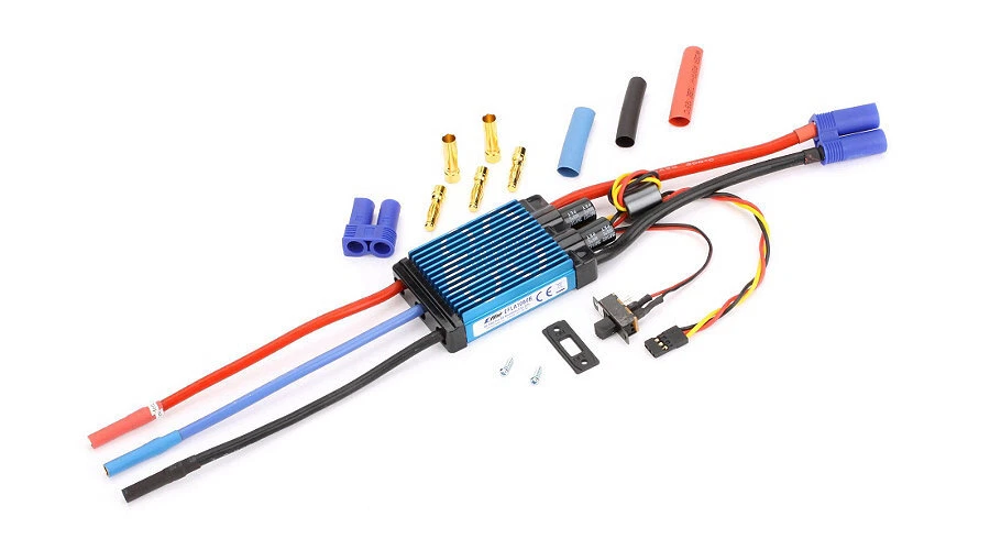 E-flite EFLA1080B 80-Amp Pro Switch-Mode BEC Brushless ESC, EC5 (V2) Speed Contr - Image 1 of 2