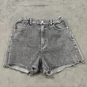 Art Class High Rise Black Acid Washed Denim Jeans Casual Shorts Youth Size XXL - Picture 1 of 8