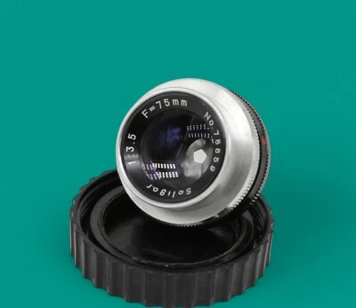 Vintage Silver edition Soligor Photo Enlarging Lens 3.5/75 Mint Condition - Image 1 of 4