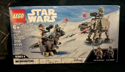 LEGO Star Wars AT-AT vs. Tauntaun Microfighters 75298 New Sealed Retired Set - Image 1 of 4