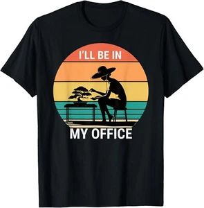 I'll Be In My Office Bonsai Sunset T-Shirt Hoodie - Picture 1 of 14