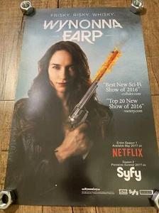 2017 SDCC WONDERCON SYFY IDW POSTER WYNONNA EARP FRISKY RISCHIOSO esclusivo - Foto 1 di 1