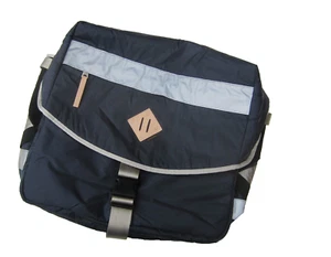 Paul Smith Bag Jeans Mens Blue Nylon Courier Bag 49cm x 42cm x 12cm - Picture 1 of 4