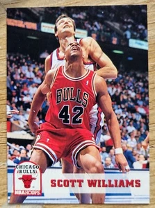 1993-94 NBA Hoops #33 Scott Williams - Bulls - Picture 1 of 2