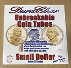 20 Small Dollar COIN TUBES NEW MADE IN USA Free Shipping (No Display Box)