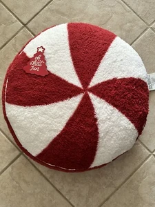 Oh What Fun Peppermint Throw Pillow Pottery Barn Dupe Christmas TikTok - Picture 1 of 1