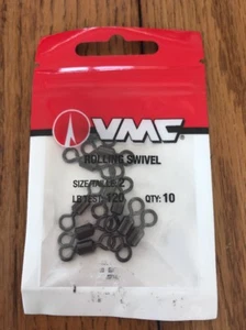 VMC SSRS-2 Stainless Steel Rolling Swivel Size 2 LB Test 120 QTY 10 pack - Picture 1 of 2