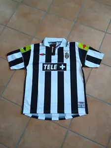 Maglia calcio Juventus Lotto tele+ Più shirt maillot jersey size l new ciaoweb - Picture 1 of 9
