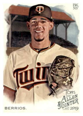 2019 Topps Allen & Ginter #114 Jose Berrios Minnesota Twins - Image 1 of 2