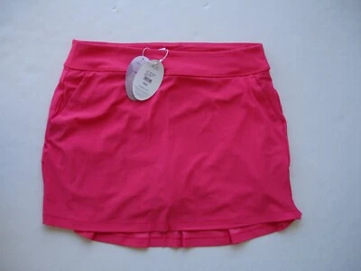 Nuevo con etiquetas Greg Norman Hot Pink Skort Golf Active - Pull on bajo compresión - Mujer L Foto 1 de 4