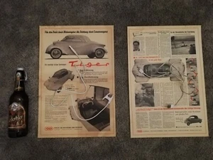 Messerschmitt, Kabinenroller,Tiger, Tg500, Prospekt, Faksimile,Microcar,Oldtimer - Bild 1 von 7