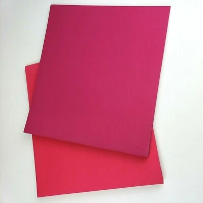 Pink Photo Expandable Album Scrapbooking 13" x 14" Lot of 2 10 plastic sleeves - Image 1 of 4