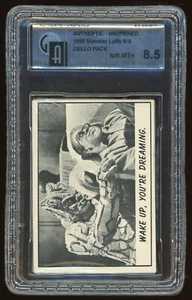 1966 Topps Monster Laffs Non-Sports Cards Cello Pack GAI 8.5 - Bild 1 von 4