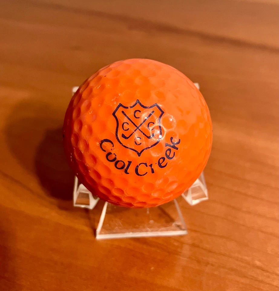 Cool Creek Country Club (Pennsylvania) Vintage Old Logo Golf Ball - Image 1 of 1