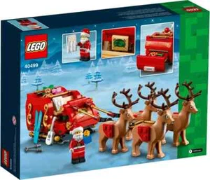 LEGO® 40499 Schlitten des Weihnachtsmanns Weihnachten Geschenke Rentier Bauset - Bild 1 von 3