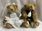 Vermont Teddy Bear Wedding Bear Bride and Groom 16" ~ New (Other)