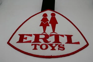 Large Red & White ERTL Toys Patch (Toy Collector) New Condition - Picture 1 of 3