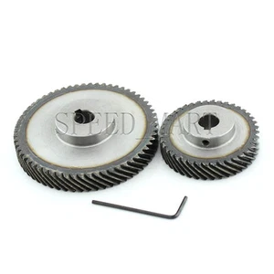 1M60T-40T Module Metal Spiral Wheel 90° Pairing Bevel Gear Set Kit Ratio 3:2 - Picture 1 of 5