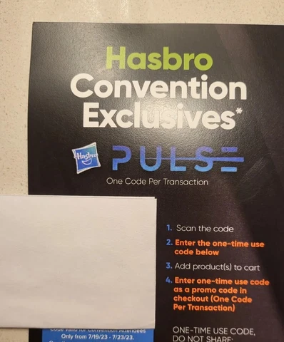 Hasbro SDCC 2023 QR Code Exclusives Chuckles, Krrsantan, Transformers, Deadpool Cover